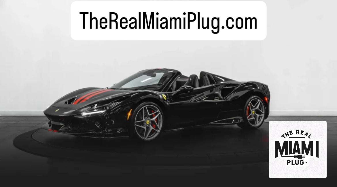 FERRARI F8 SPIDER FOR RENT