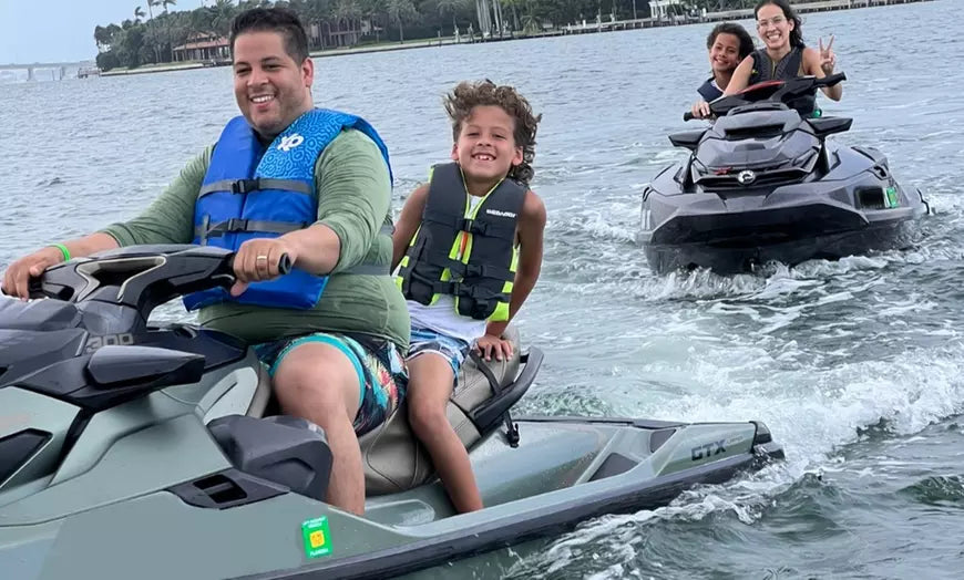 Jet Ski Rental 1 Hour Downtown Miami