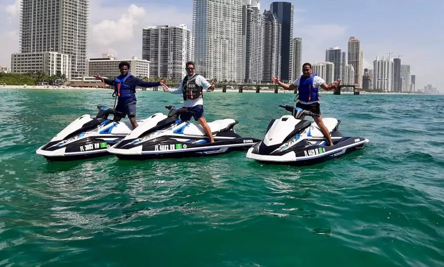 Jet Ski Across Biscayne Bay 1 Hour
