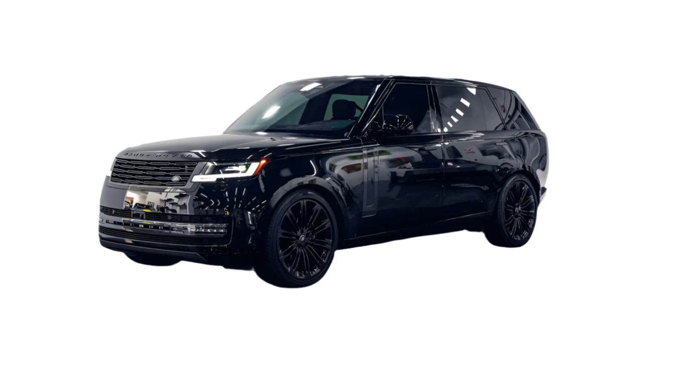 RANGE ROVER HSE LONG WHEELBASE RENTAL (White, Balck)