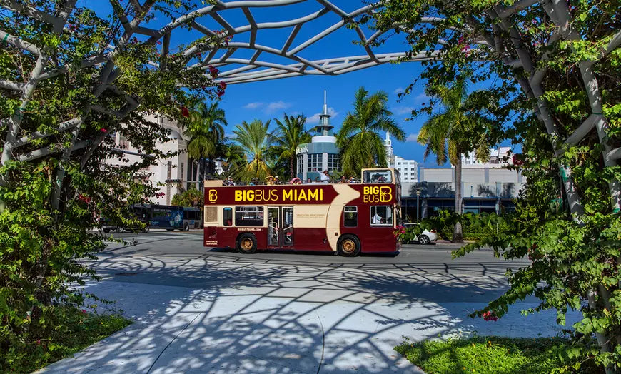 Hop-On Hop-Off Big Bus Tour of Miami
